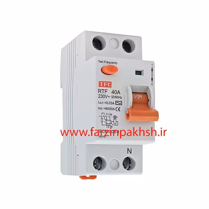 کلید محافظ جان تک فاز 40 آمپر AEG