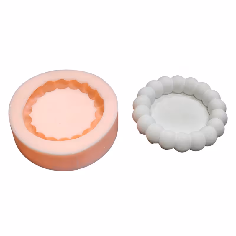 قالب سیلیکونی کاسه مرواریدی قطر 15 سانت