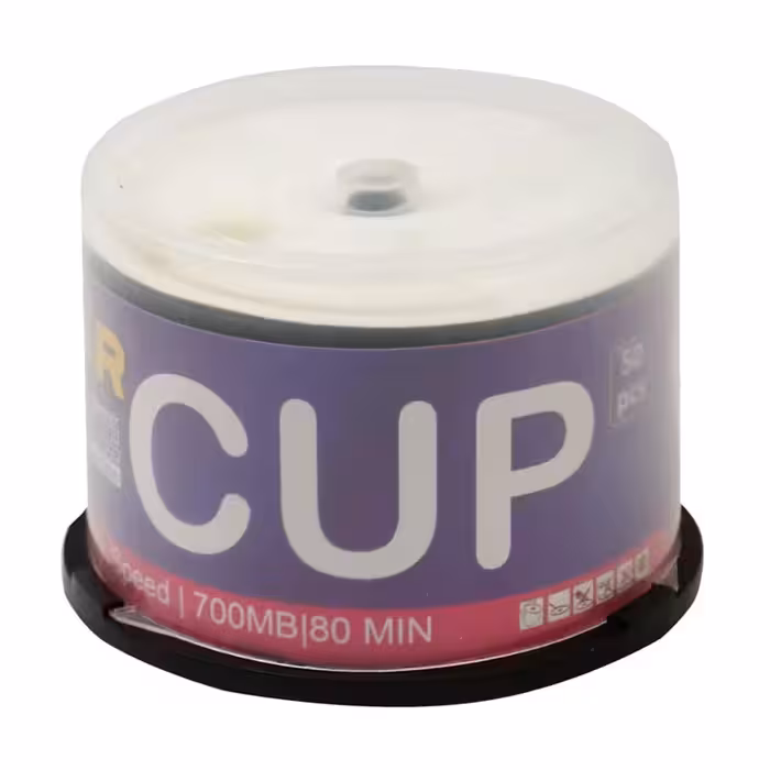 سی دی خام کاپ مدل CD-R بسته ی 50 عددی