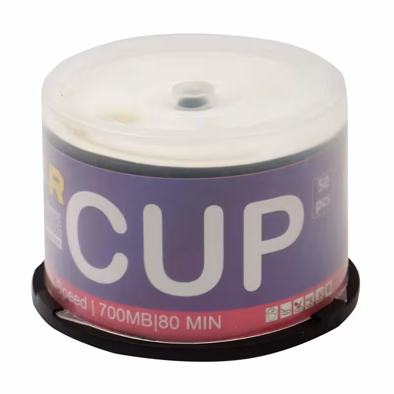 سی دی خام کاپ مدل CD-R بسته ی 50 عددی