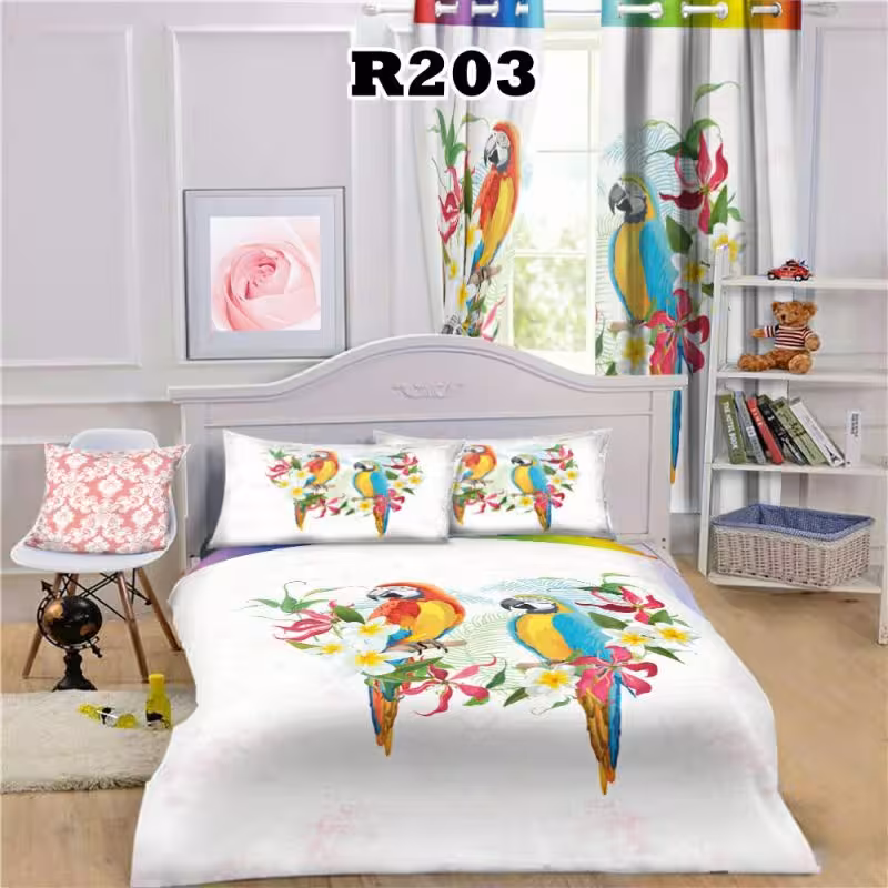 روتختی سه بعدی طرح طوطی