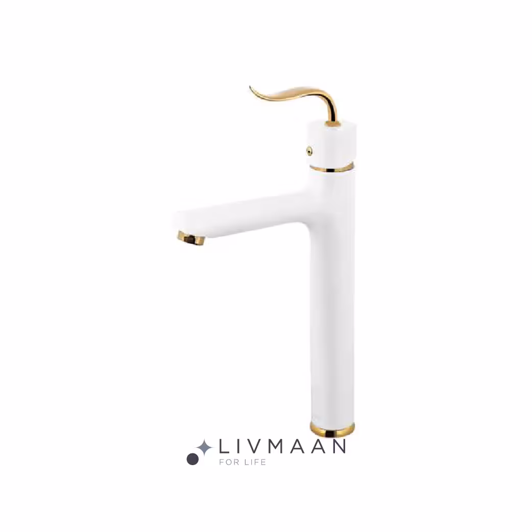 شیر روشویی پایه بلند اوج مدل سزار