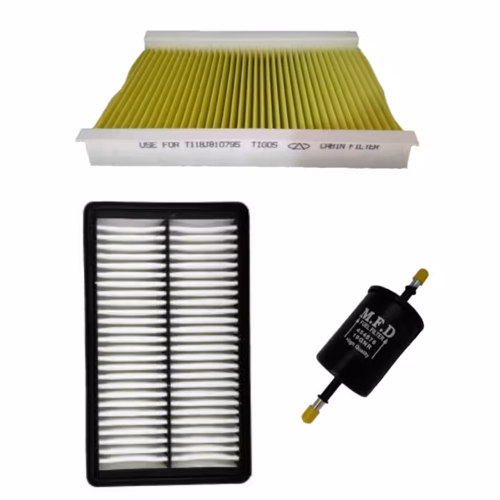 فیلتر هوا مدل T21-1109111 مناسب برای تیگو5 به همراه فیلتر بنزین و فیلتر کابین | کالا مکس