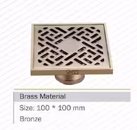 کفشور سیتکو برنجی برنزی رنگ ابعاد 10*10کد 8184