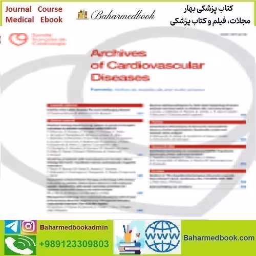Archives of Cardiovascular Diseases Volume 116 Issue 1 to