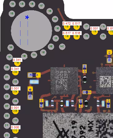 آی سی سوییچ آنتن آیفون 11 پرومکس | (FLANT3_K)(FLANT4_K)(TPLX2U)IC Switch Antenna iPhone 11 Pro Max (ACFM-WE12-AP1)