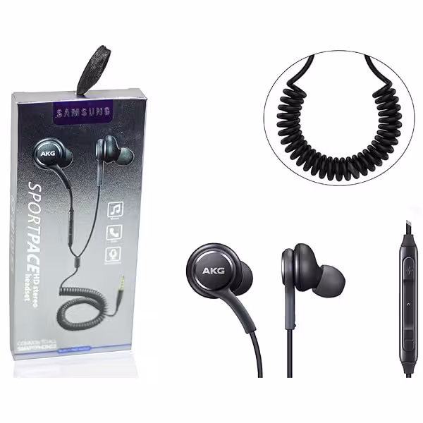 هندزفری فنری سامسونگ مناسب هواوی،شیائومی،ال جی ،نوکیا و سامسونگ AKG MY007 Samsung Headset