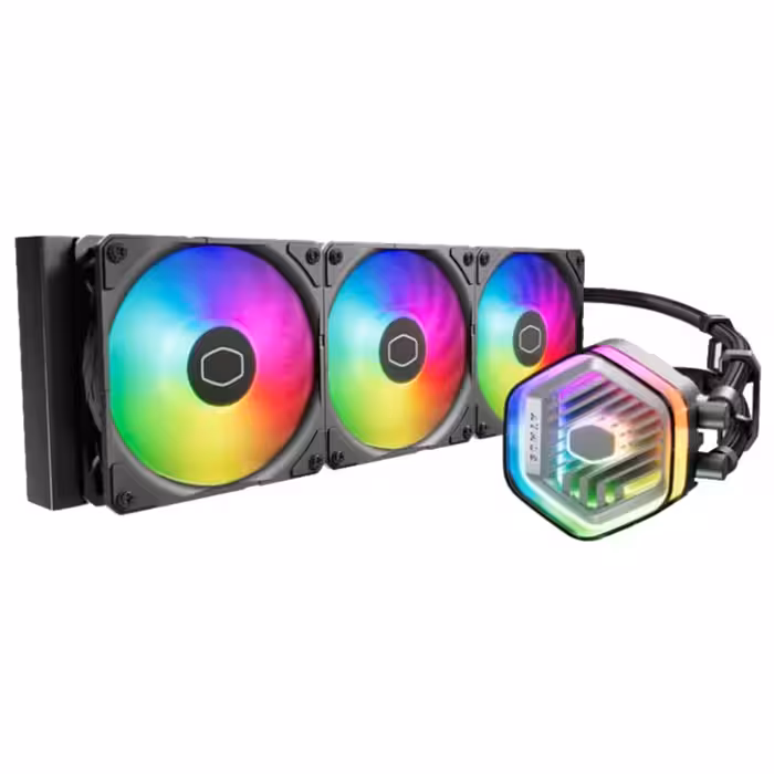 خنک کننده مایع پردازنده کولر مستر LIQUID 360 ATMOS