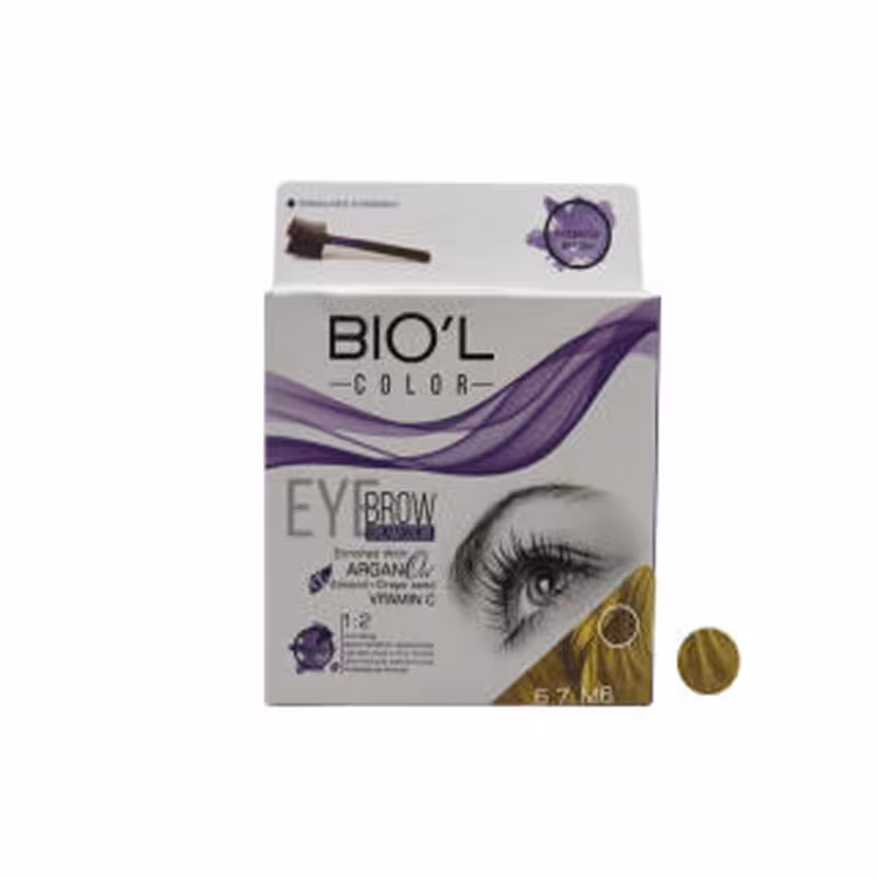 کیت رنگ ابرو بیول شماره 6.7 حجم 15 میلی لیتر بلوند زیتونی تیره