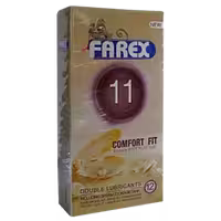کاندوم شماره 11 comfort fit 12 pcs فارکس