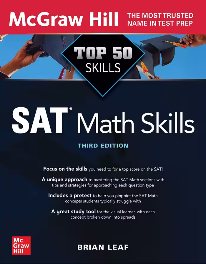 تاپ 50 اس ای تی مث اسکیلز | آزمون انگلیسی Top 50 SAT Math Skills 3rd
