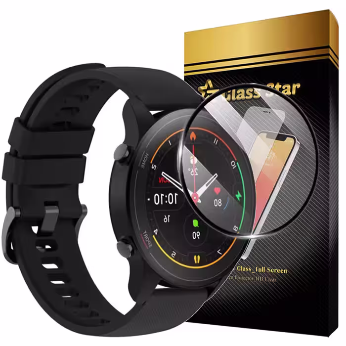 محافظ صفحه نمایش گلس استار مدل GWPM مناسب برای ساعت هوشمند شیائومی Mi Watch Color Sport