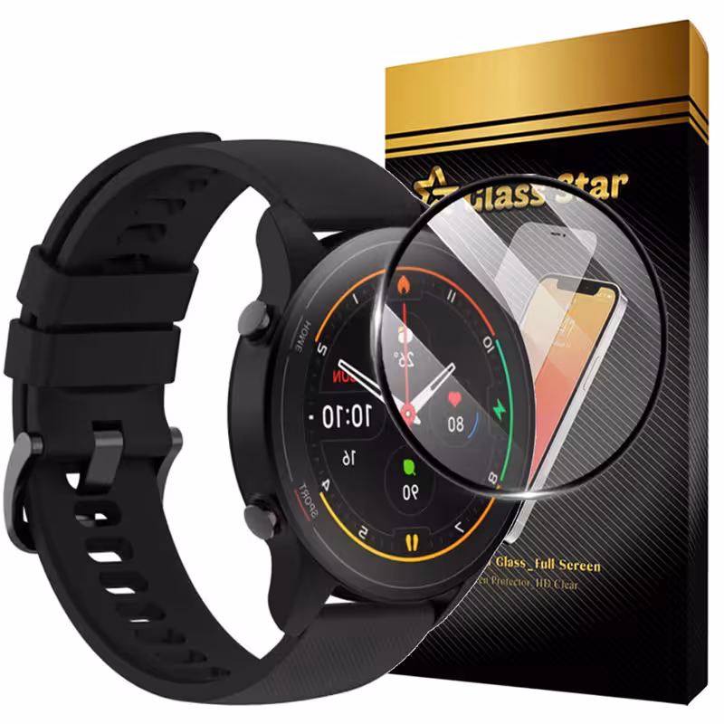 محافظ صفحه نمایش گلس استار مدل GWPM مناسب برای ساعت هوشمند شیائومی Mi Watch Color Sport