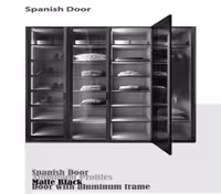 دستگیره مدل اسپانیش استایل رنگ مشکی مات فانتونی کد I335