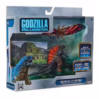 اکشن فیگور نبرد  گودزیلا و موترا King of the Monsters Matchup Fire Godzilla & Mothra برند جکس