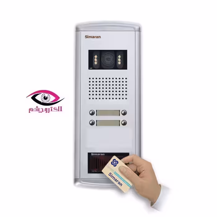 پنل آیفون تصویری 4 واحدی فراز کارتخوان سیماران VFEC/N