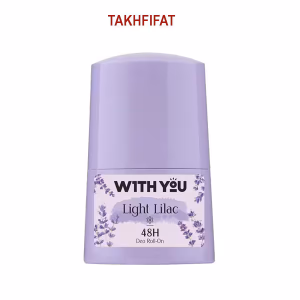 مام رول ضد تعریق ویت یو مدل Light Lilac حجم 50 میلی لیتر ( With You Light Lilac Deo Roll On 50ml )