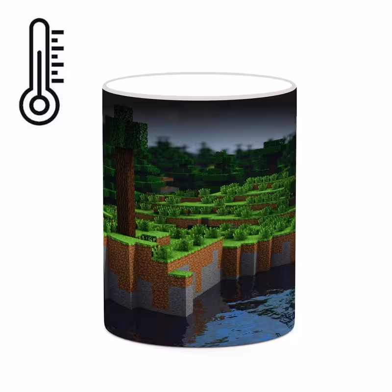 ماگ حرارتی چیتوکالا طرح ماینکرافت minecraft مدل mgh41489