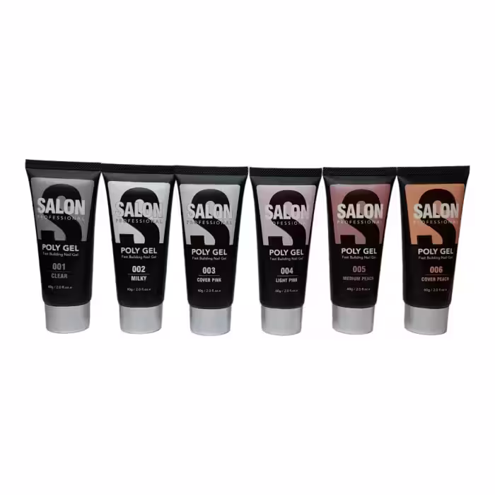 پلی ژل کاشت ناخن 30 گرمی حرفه ای سالن Salon