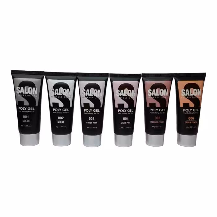 پلی ژل کاشت ناخن 30 گرمی حرفه ای سالن Salon