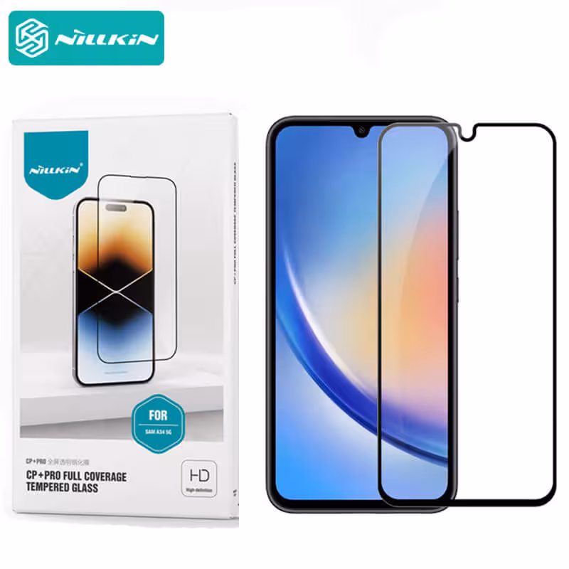 گلس نیلکین Samsung Galaxy A34 5G مدل Nillkin CP  Pro