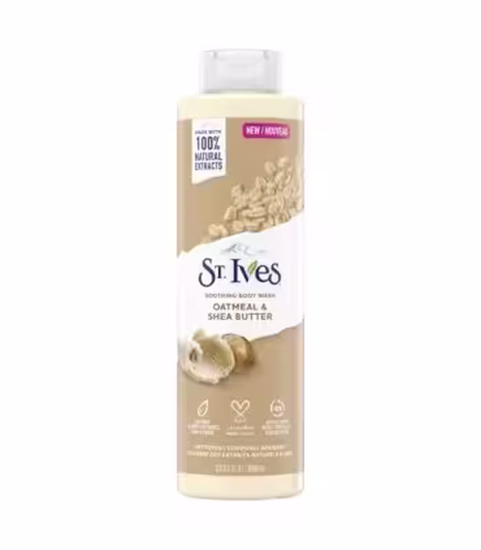 شامپو بدن جو دو سر و شی باتر سینت ایوز ST.IVES 650ML