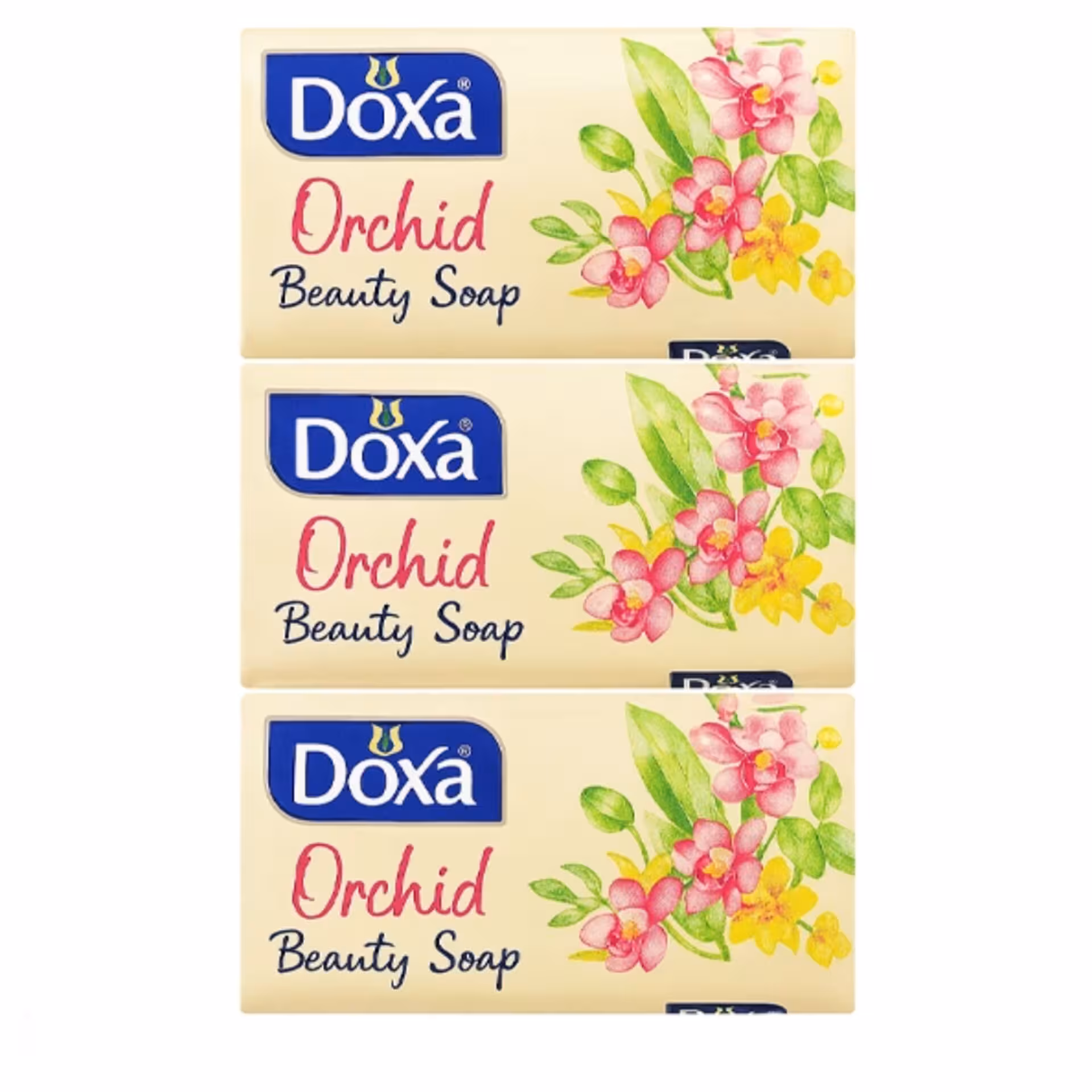 صابون دوکسا با رایحه ارکیده بسته 6 عددی