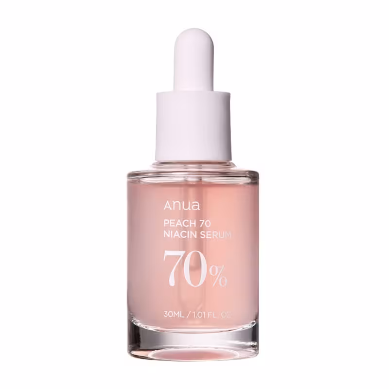 سرم روشن کننده نیاسینامید آنوا Anua حاوی عصاره هلو Peach 70 Niacin حجم 30ml