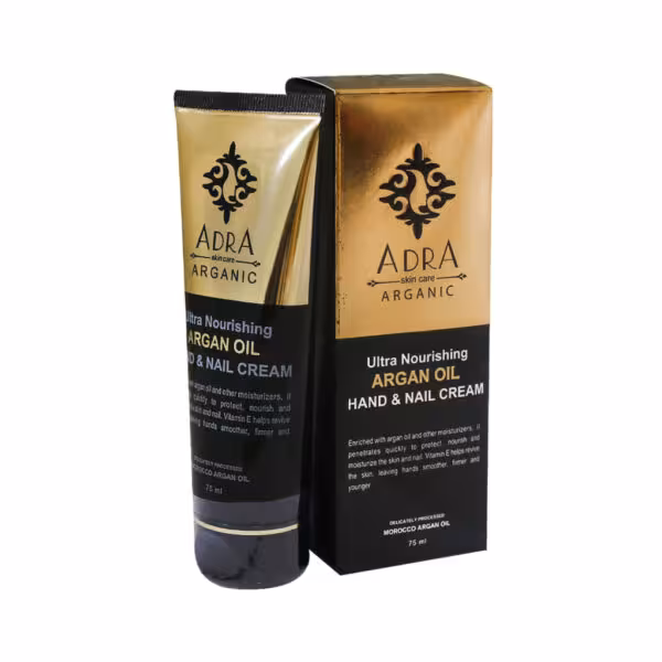 کرم ترمیم کننده و مرطوب کننده دست و ناخن آرگانیک آدراAdra Ultra Nourishing Argan Oil Hand and Nail Cream