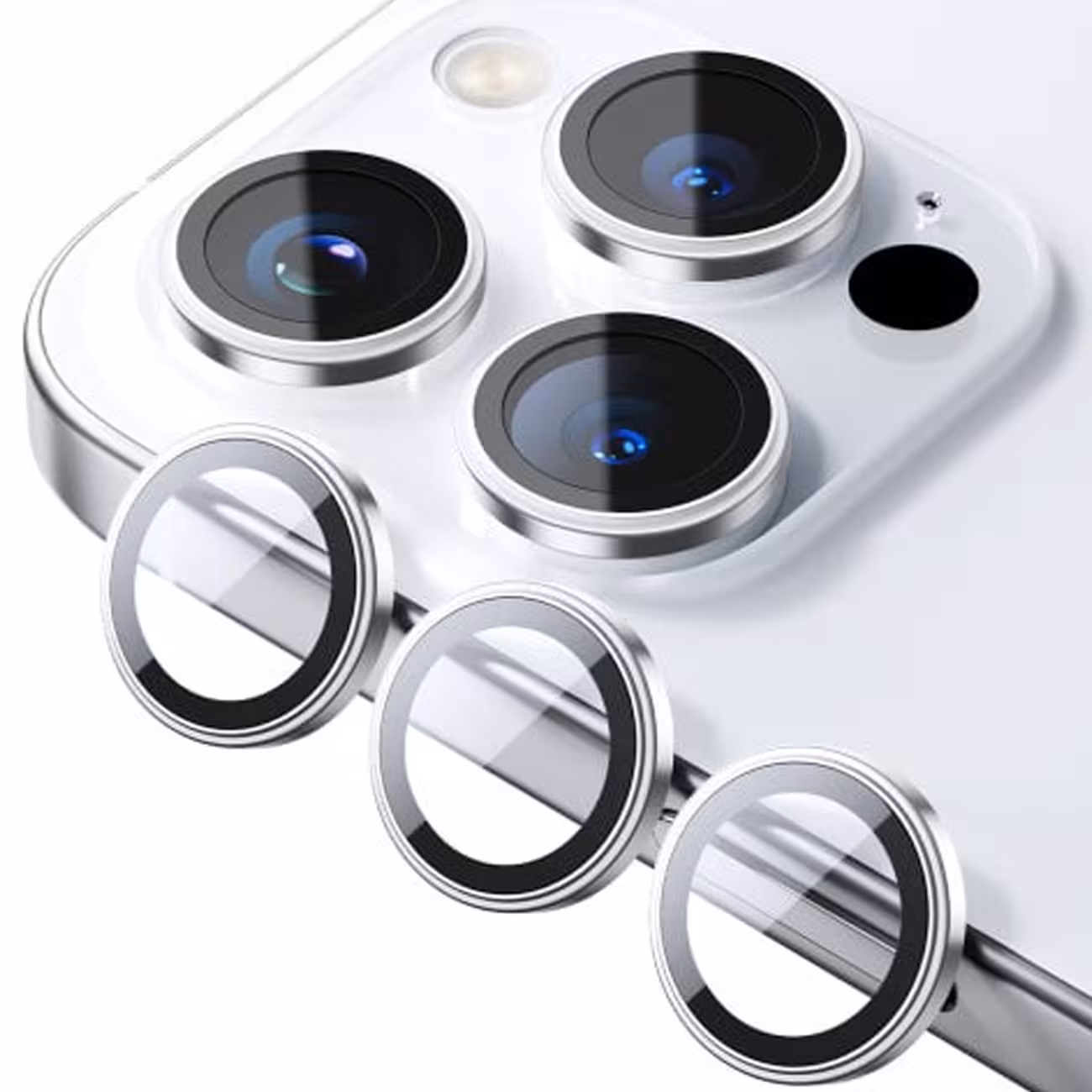 محافظ لنز دوربین آیفون 17 پرو و 17 پرومکس جویروم Joyroom JR-17QS3 رینگی