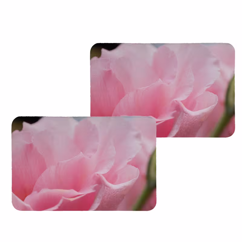 زیربشقابی طرح گل  کد  8100 مجموعه 2عددی | کالا مکس