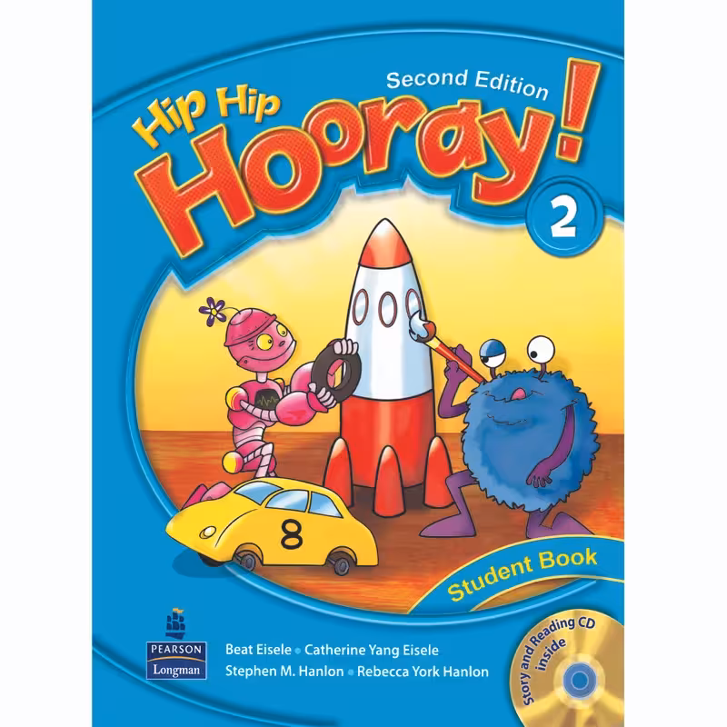 کتاب HIP HIP HOORAY 2 اثر جمعی از نویسندگان انتشارات LONGMAN