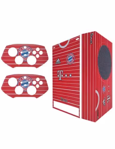 برچسب کنسول Xbox series s (iG) طرح بایرن مونیخ