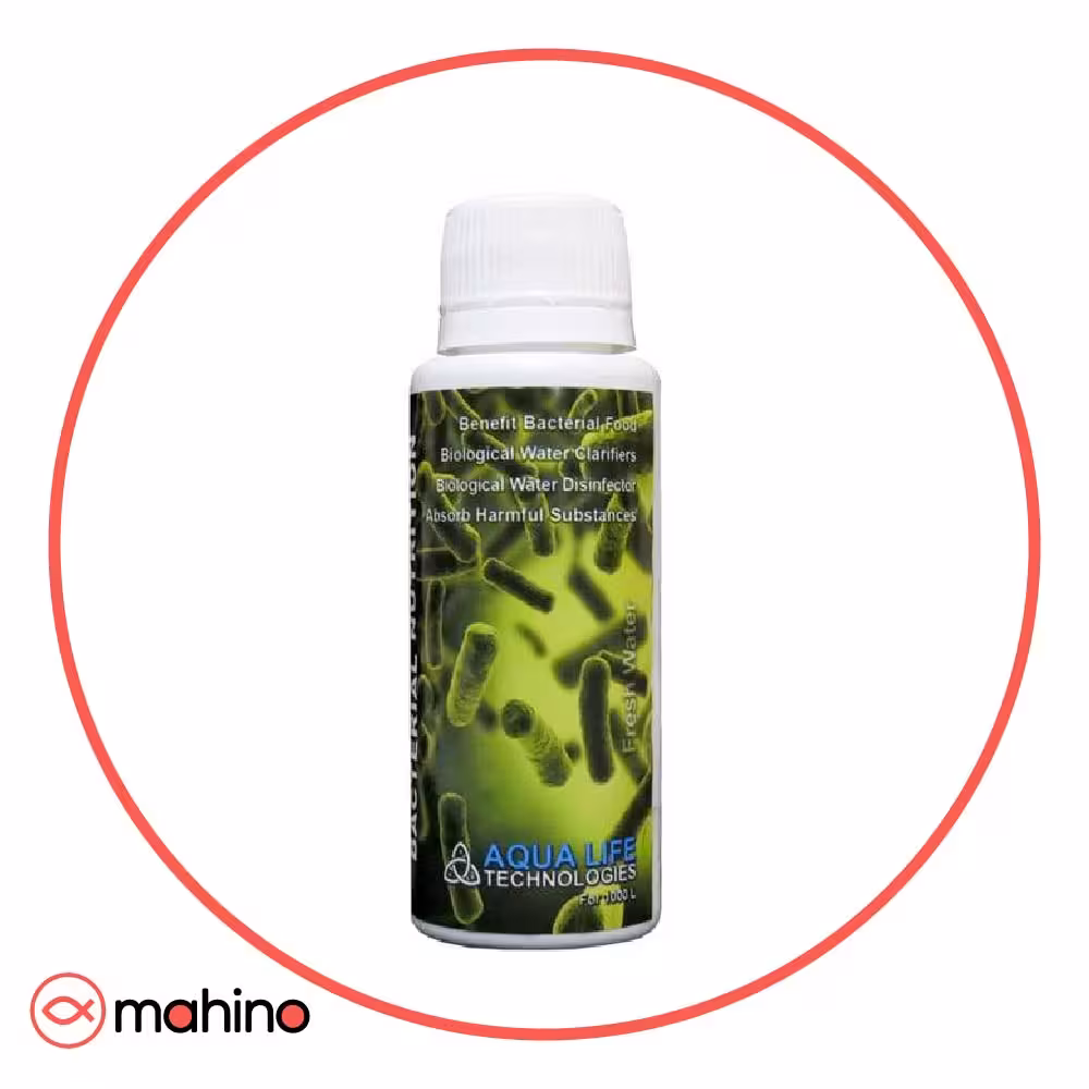 محلول خوراک باکتری مفید آکواریوم برند آکوالایف