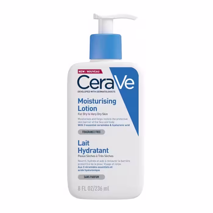 لوشن مرطوب کننده و آبرسان قوی سراوی Cerave مدل Moisturising حجم 236ml