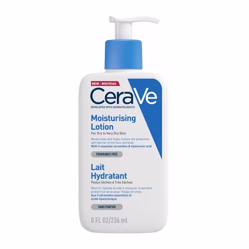 لوشن مرطوب کننده و آبرسان قوی سراوی Cerave مدل Moisturising حجم 236ml