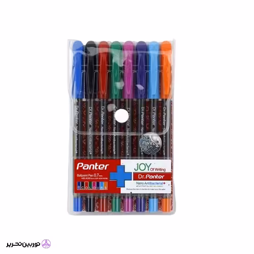 خودکار 0.7 پک 8عددی dp105پنتر - (دیسپلی 50 عددی)