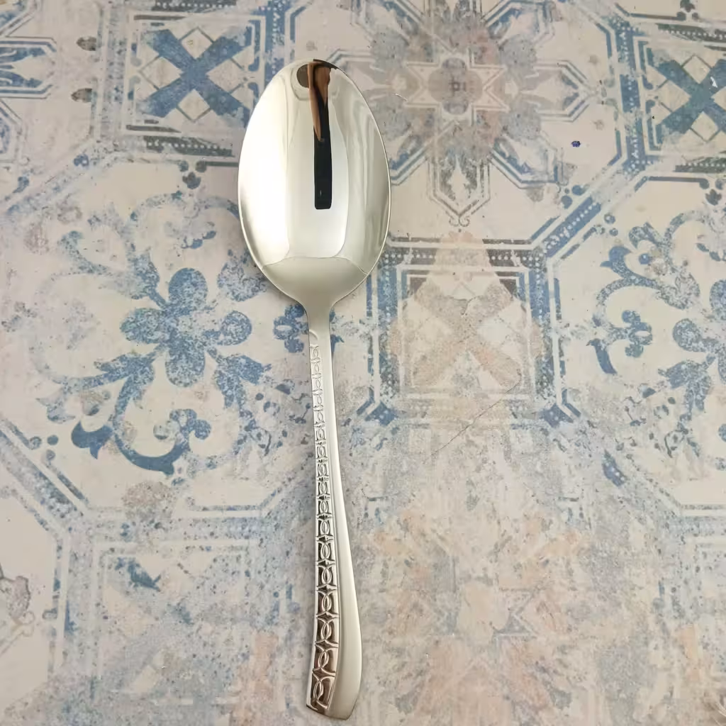 قاشق خورش مدل پرچمی