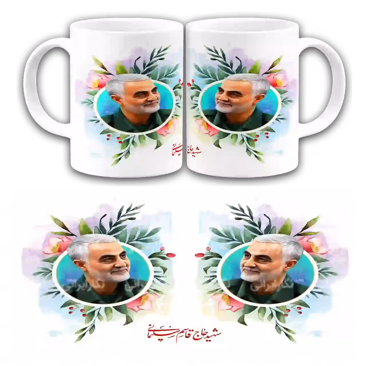 ماگ شهید سلیمانی مدل 2ZG3