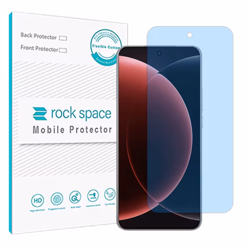 گلس شیائومی 15 Ultra مدل نانو هیدروژل آنتی بلو برند راک اسپیس کد S