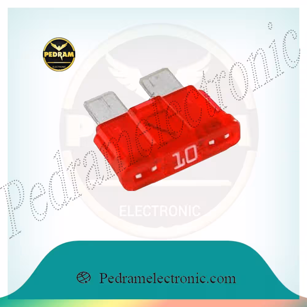 فیوز پخش 10آمپر تخت//FUSE PAKHSH 10A TAKHTE