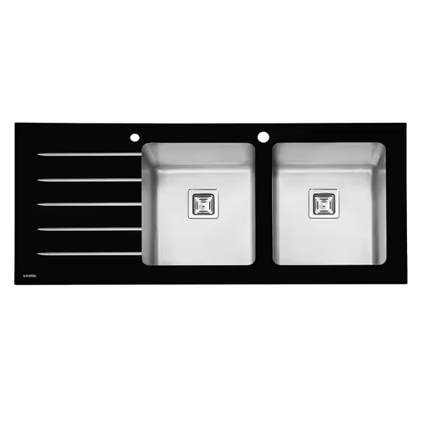 سینک شیشه ای ایلیااستیل مدل 8032