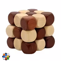روبیک گوشه گرد مار چوبی (موفا) 65mm