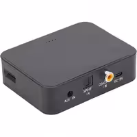 آداپتور فرستنده صوتی Yet-T6 Bluetooth 5.0، آداپتور صوتی کواکسیال AUX برای فیبر نوری برای Xbox، آنتن سیگنال یکپارچه، بدون مانع، پشتیبانی از A2DP، با فاصله موثر 15 متر