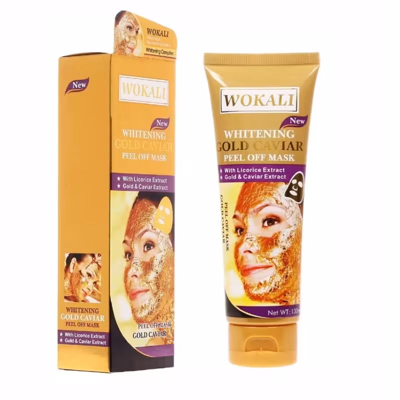 ماسک صورت وکالی مدل طلا حجم 130 میلی لیتر