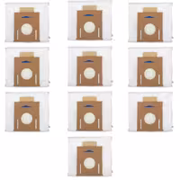 پاکت جارو رباتیک مناسب اکووکس مدل های PIGUOAT 10 Pack T8 Bags Fit for Ecovacs DEEBOT OZMO T8 AIVI T8 Max and T8 Series/N8 Pro Plus/ N8 Pro/N10 Plus Robot Vacuum, Fit for Yeedi Vacuum (ارسال 10 الی 15 روز کاری)