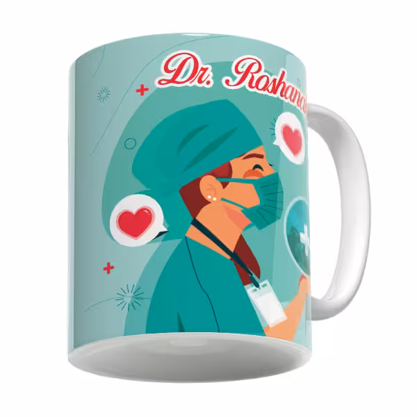 خرید ماگ-لیوان   پزشک  اسم روشنک