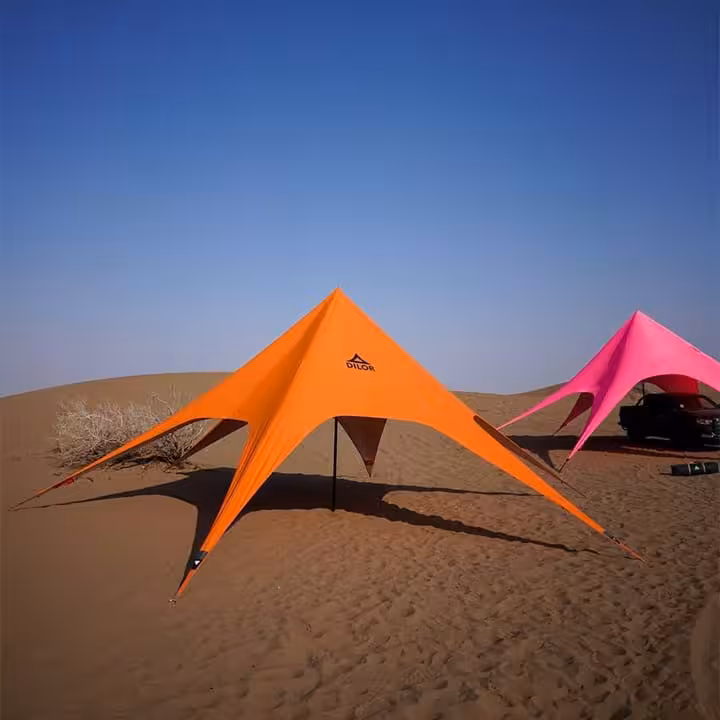 سایبان ستاره ای کمپینگ استارتنت دیلور سایز متوسط قطر 10 متری