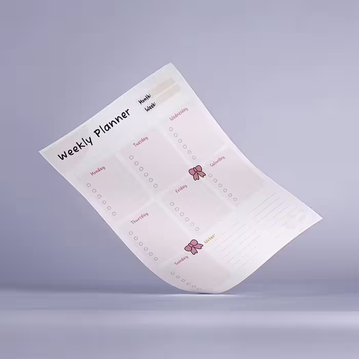 پلنر هفتگی کد PL-97009