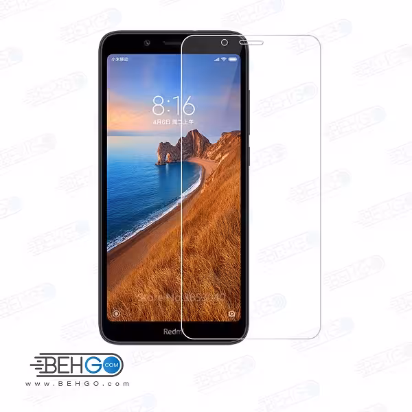 گلس شیائومی ردمی 7a بی رنگ و شفاف xiaomi redmi 7a یا ,ردمی هفت آ محافظ صفحه نمایش شیشه ای Glass Screen Protector Xiaomi redmi 7a